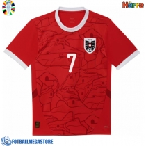 Fotballdrakt Herre Østerrike Marko Arnautovic #7 Hjemmedrakt EM 2024 Kortermet